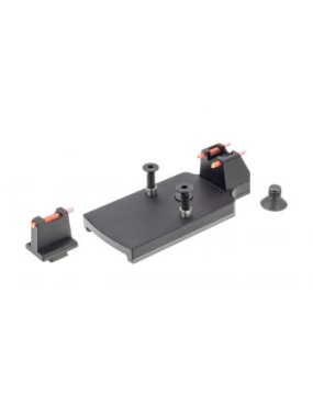 C&C Tac Tri Style RMR Ready Sight Set Adapter Plate Mount For Marui Hi Capa 5.1 GBB Airsoft