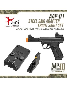 AAP01 Steel RMR Adapter & Front Sight Set