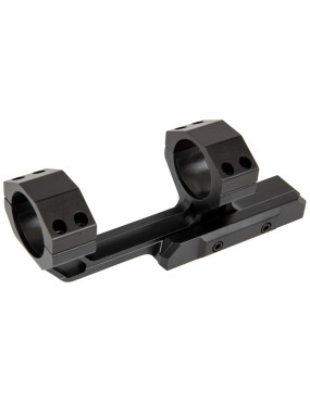 One-piece angle mount for scopes