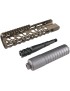 AIRSOFT ARTISAN 10inch SUR300 HANDGUARD SET mcx virtus ( BLACK / DDC )